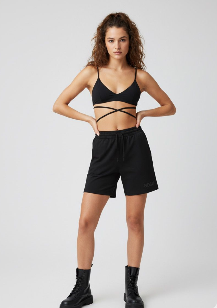 Core minimal black shorts - Image 4