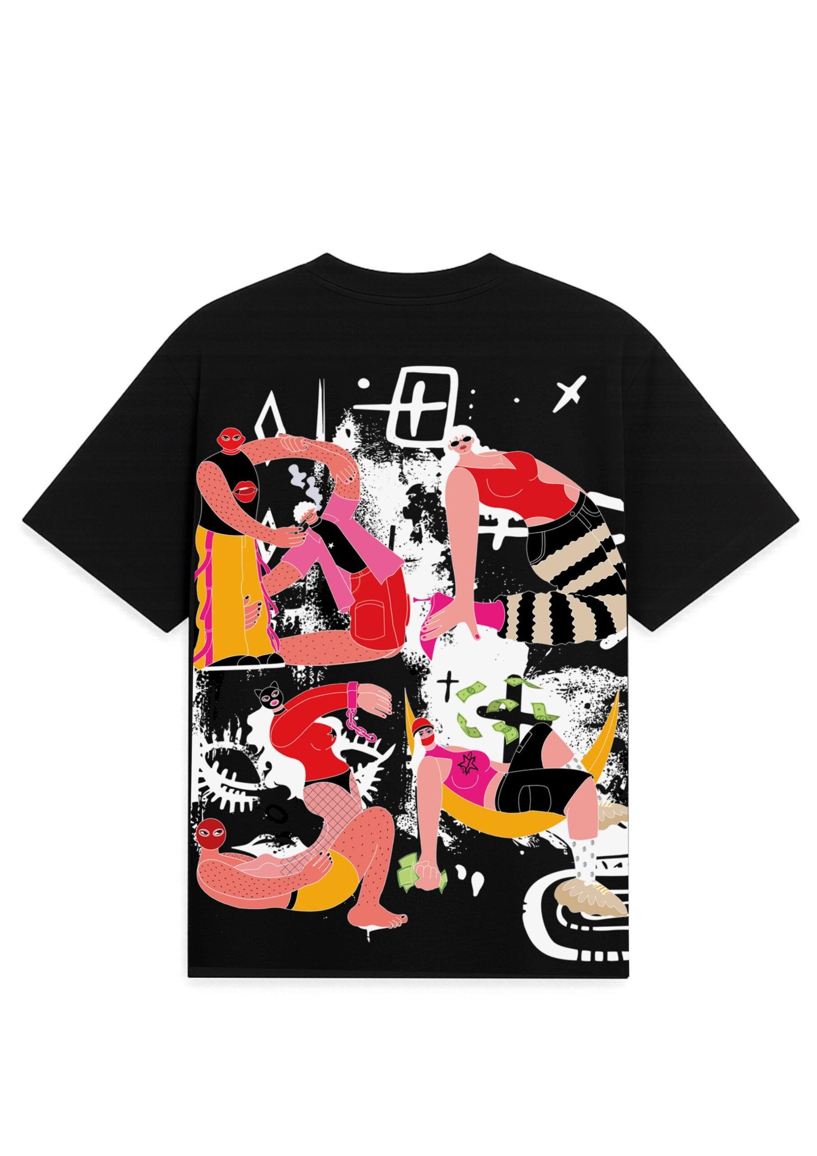 BDSM Figures Graphic Tee - Image 3