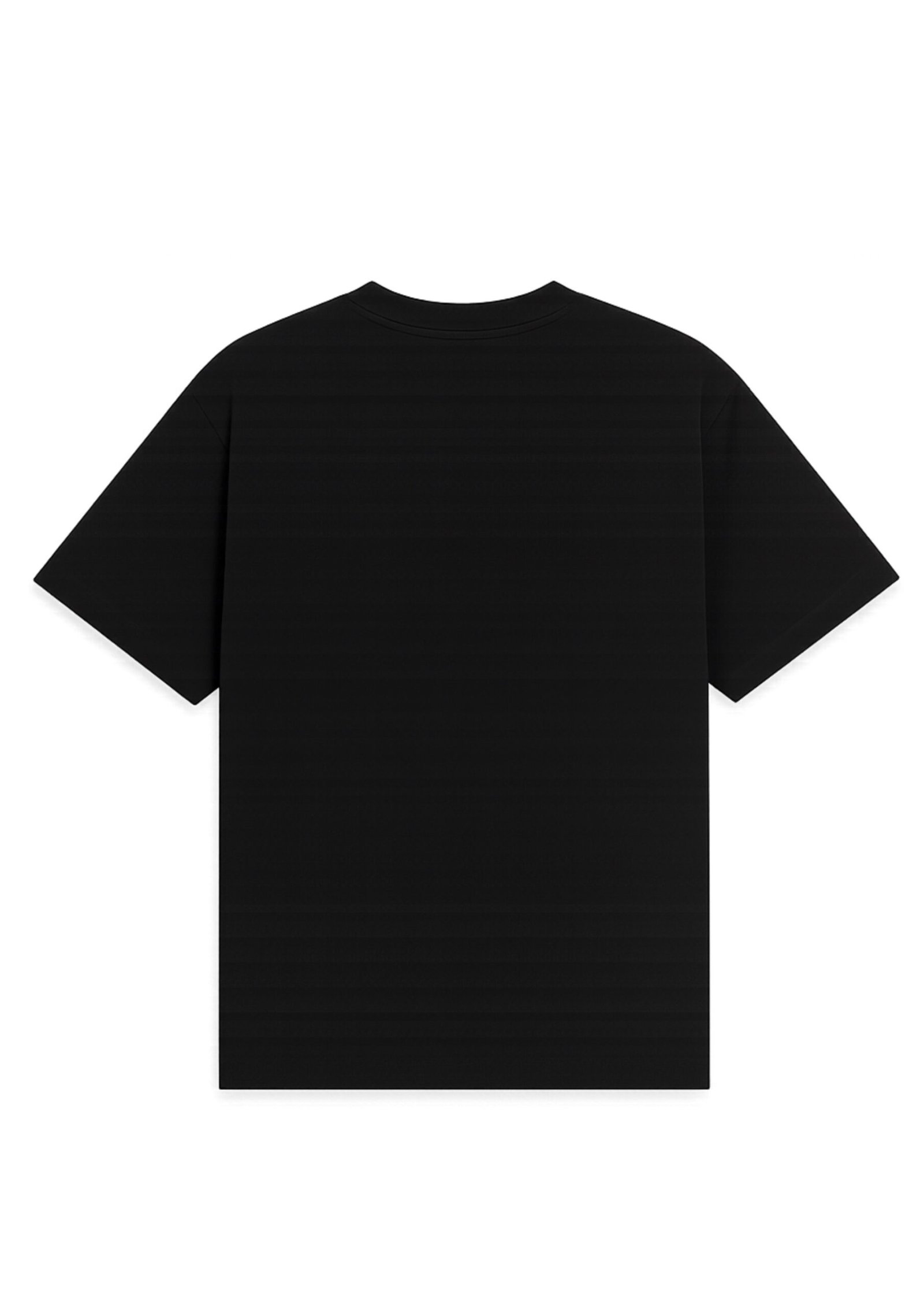 Core minimal black tee (white logo) - Image 2