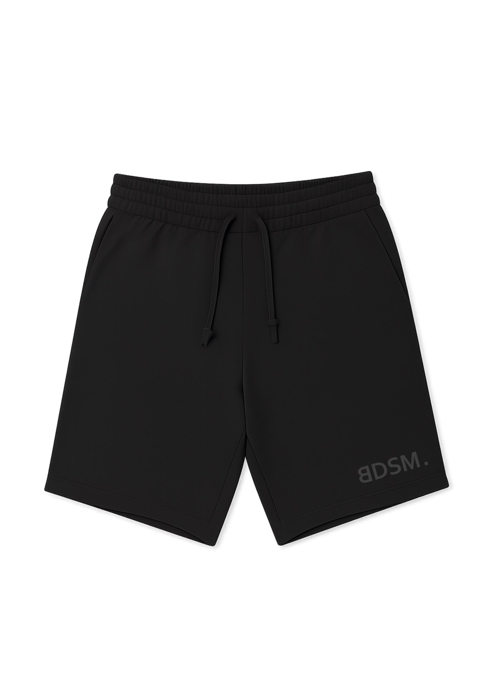 Core minimal black shorts